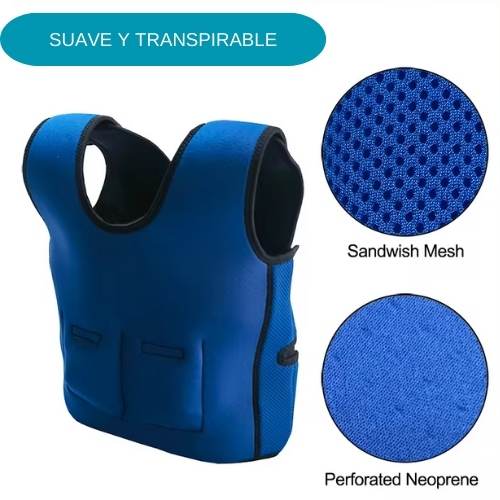 Chaleco de compresión sensorial ponderado (talla S)