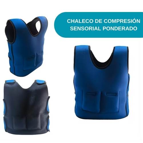 Chaleco de compresión sensorial ponderado (talla S)